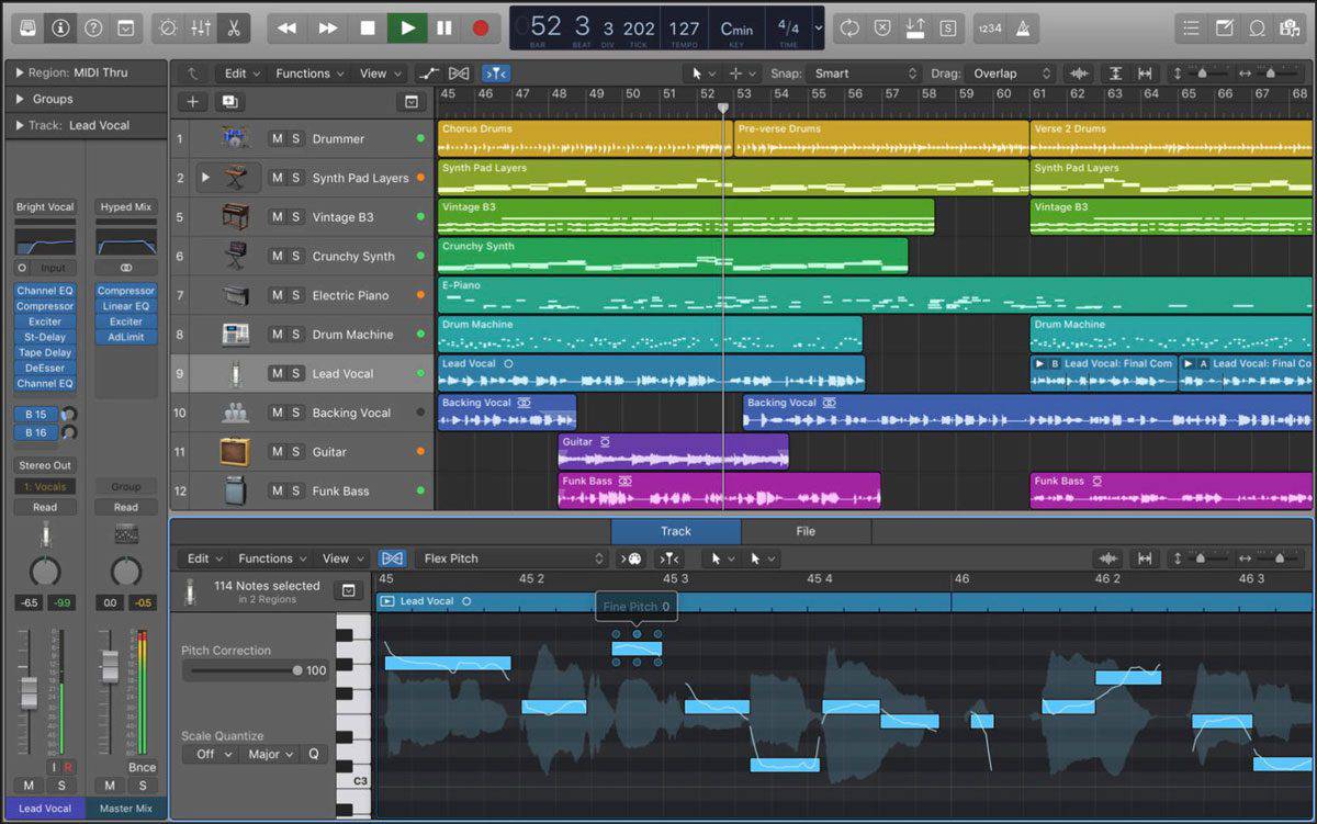 logic pro 8 files in logic x