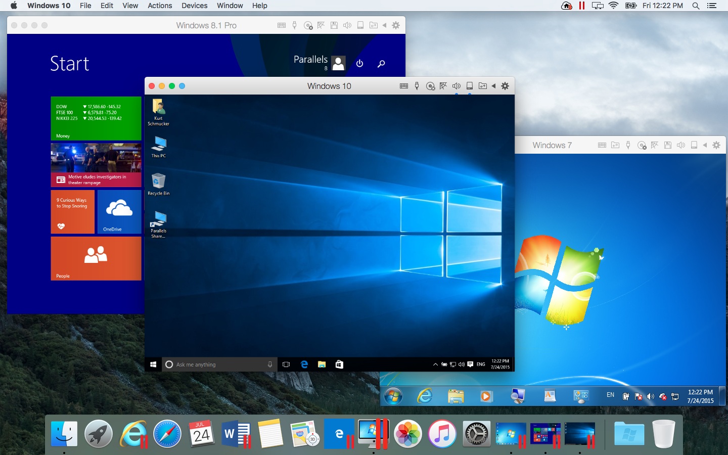 stop windows parallel for mac