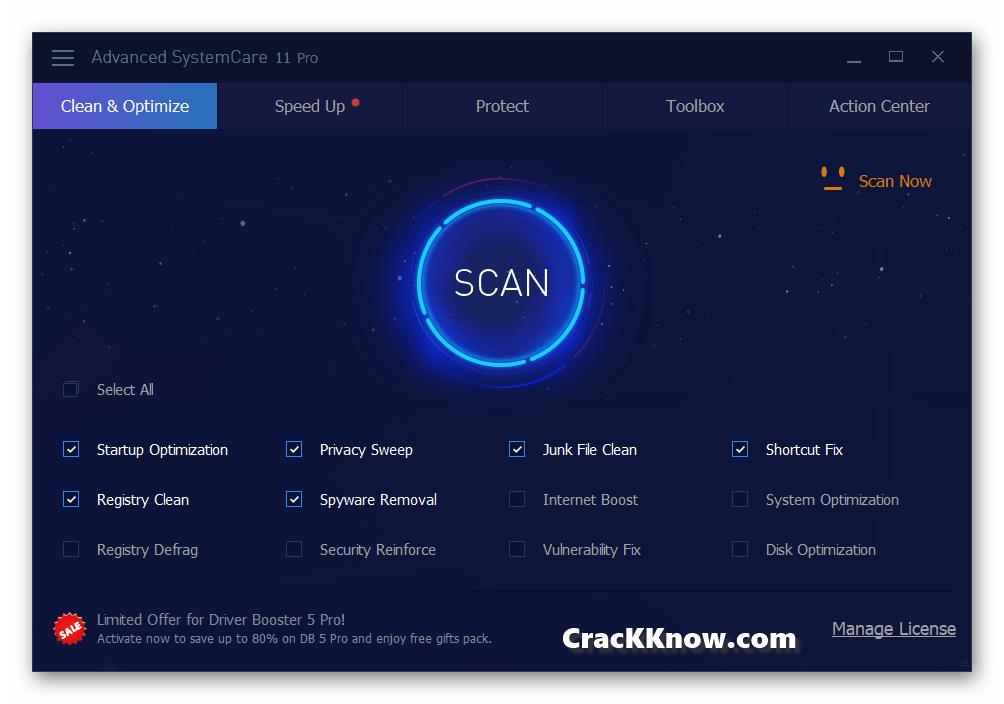 IObit Advanced SystemCare Pro 17.2.0.191 Crack |Including| Serial Keys