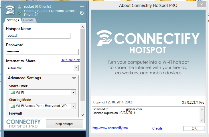 connectify hotspot pro 2017