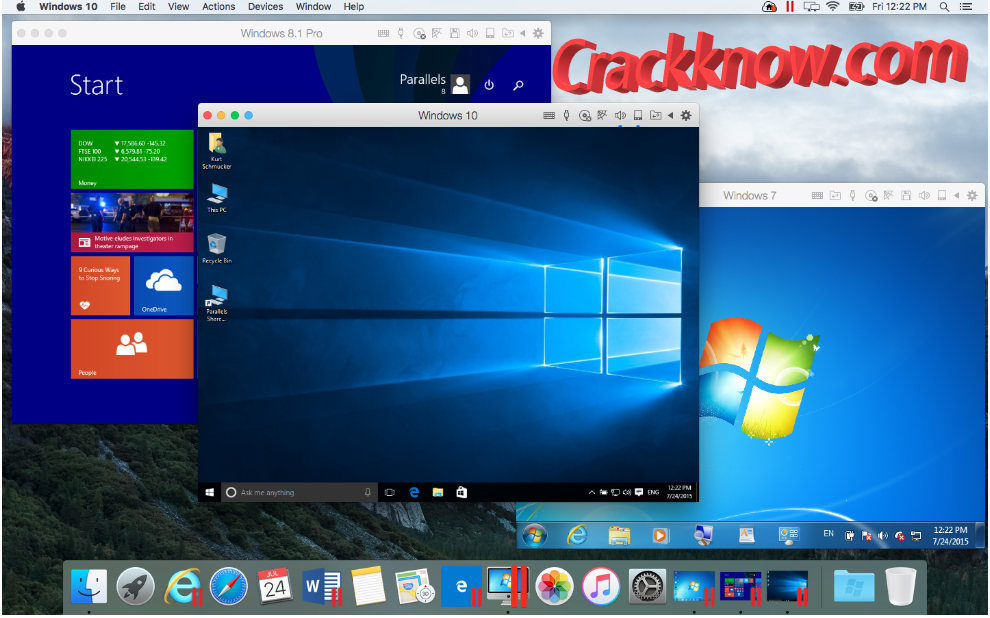 parallels desktop 15 windows 7