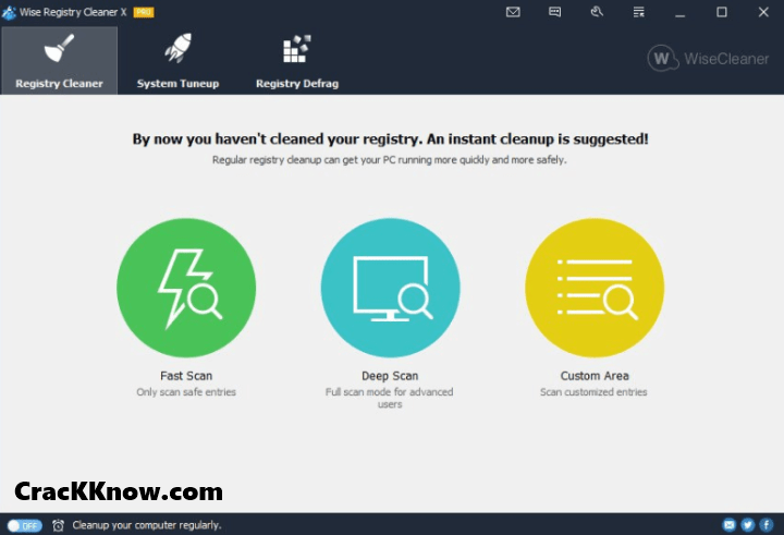 Wise Registry Cleaner Pro 11.4.4 Key With Latest Crack Download 2024