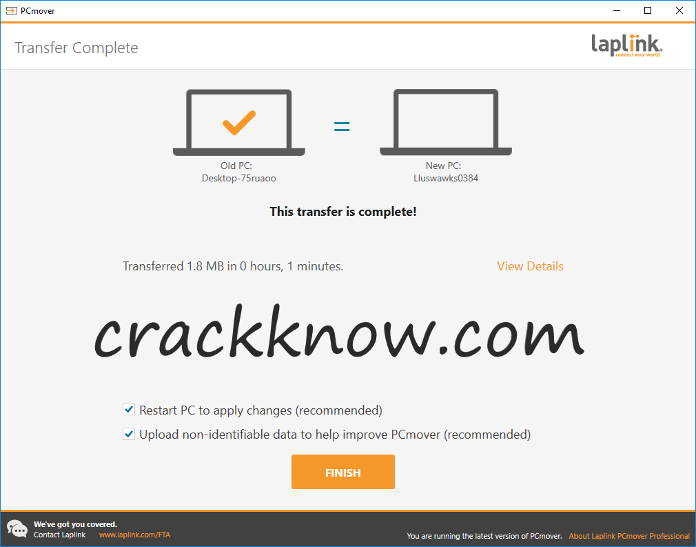 laplink pcmover professional crack