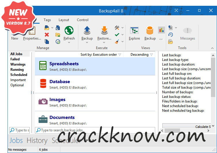 Backup4all Pro 8.5.264 Crack + With Full Activation Key Download 2020