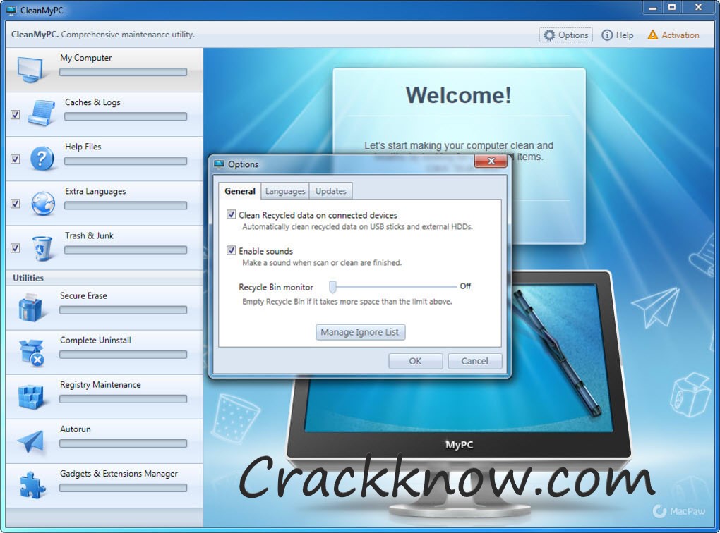 CleanMyPC 1.10.6.2044 Crack + Full Activation Code Download 2020