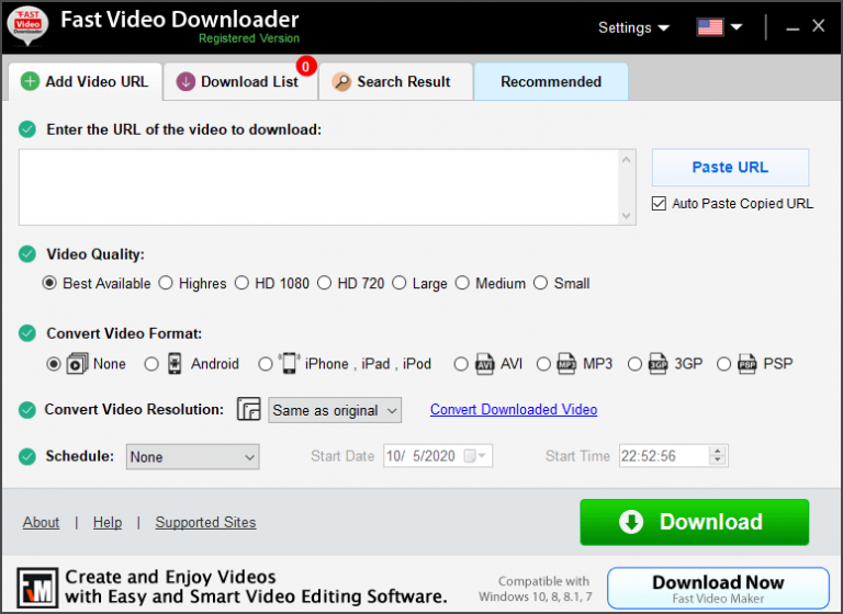 Fast Video Downloader 4.0.0.48 Crack